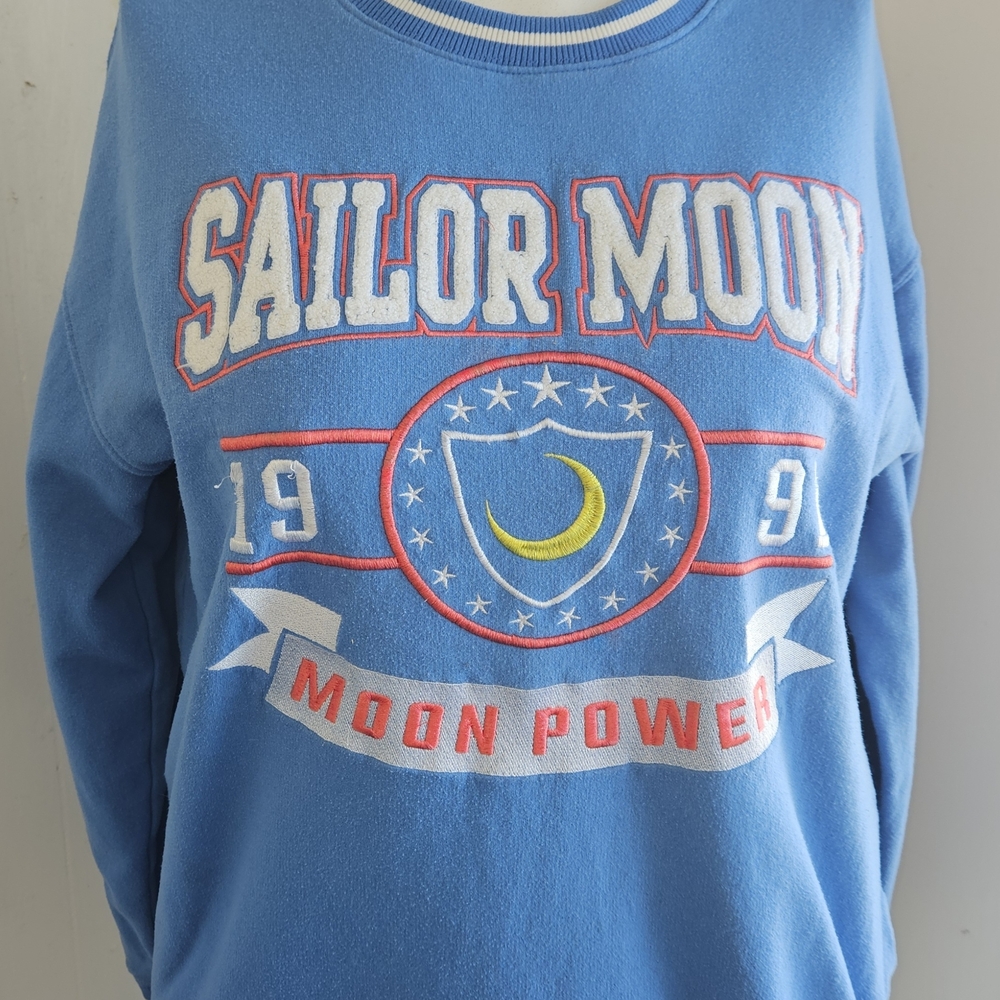 Blue Sailor Moon Sweater